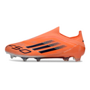 Adidas F50 Elite Laceless Orange and Black Firm Ground FG Football Boot