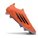 Adidas F50 Elite Laceless Orange and Black Firm Ground FG Football Boot