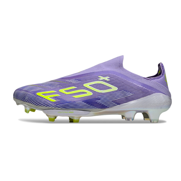 Adidas F50+ Elite Laceless Purple Firm Ground FG Football Boot