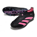 Adidas Predator 30 Elite Laceless Black and Pink Firm Ground FG Football Boot