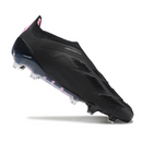 Adidas Predator 30 Elite Laceless Black and Pink Firm Ground FG Football Boot