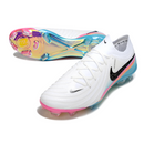 Nike Phantom GX2 Elite White Light Blue and Pink Firm Ground FG Football Boot