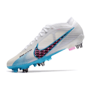 Nike Zoom Mercurial Vapor 15 Elite Grey Blue and Pink Mixed Studs SG Football Boot