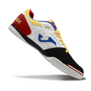 Joma Top Flex 24 IC White Red and Yellow Futsal IC Football Boot