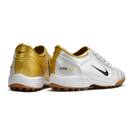 Chuteira Society Nike Total 90 III Turf TF Grey and Gold Football Boot