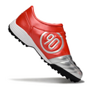 Chuteira Society Nike Total 90 III Turf TF Silver and Red Football Boot