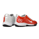 Chuteira Society Nike Total 90 III Turf TF Red and White Football Boot