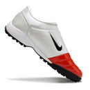 Chuteira Society Nike Total 90 III Turf TF Red and White Football Boot