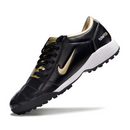 Chuteira Society Nike Total 90 III Turf TF Black and Gold Football Boot