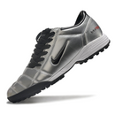 Chuteira Society Nike Total 90 III Silver and Black Turf TF Football Boot