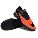 Chuteira Society Nike Phantom 6 Elite Orange and Black Turf TF Football Boot