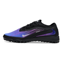 Nike Phantom 6 Elite Black Purple and Blue Turf TF Football Boot