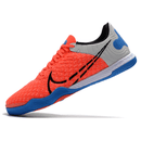 Nike Reactgato Red Blue and Gray Indoor IC Football Boot